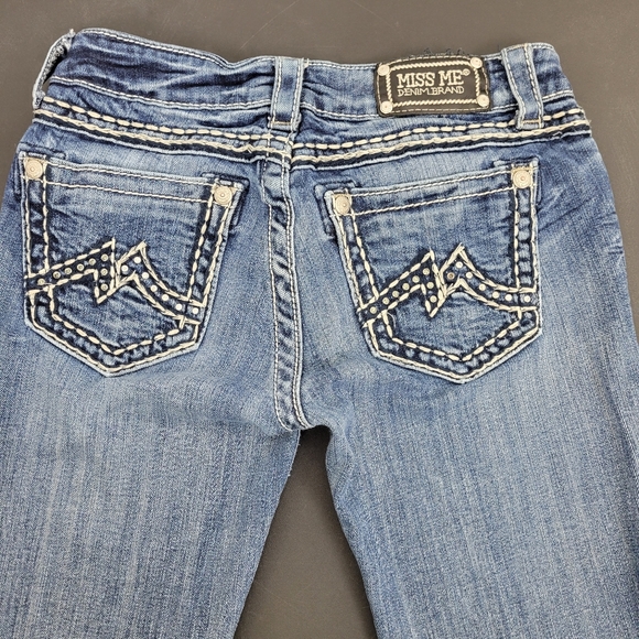 Miss Me Boot Cut Jeans ~Style JD1094B - Picture 9 of 11